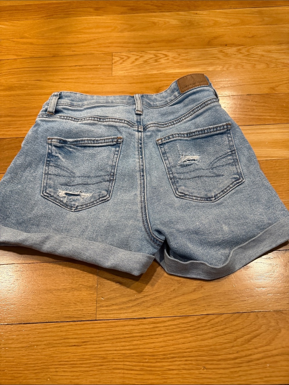 American Eagle outfitters mom jeans shorts size 0 - Picture 9 of 10